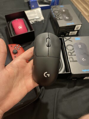 Logitech PRO X SUPERLIGHT Wireless Gaming Mou...