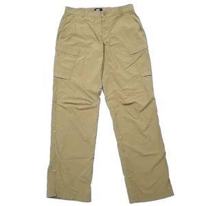 REI Co-op Sahara Convertible Wanderhose Herren 34X32 hellbraun Roll Snap Cargo Relaxed - Bild 1 von 15