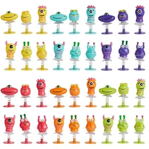 36 Monster Spring Pop Up Toy Birthday Party Favours Bag Fillers & Classroom Gift - Picture 1 of 9