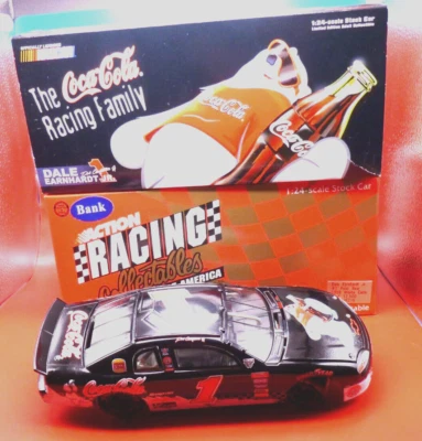 1/24 RCCA 1998 Dale Earnhardt Jr. #1 Coca Cola Polar Bear bank 1/12500 1st start - Image 1 of 4