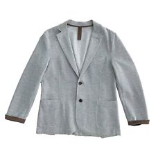 Eleventy Slim-Fit Stretch Cotton Sport Jacket - Gray | 50