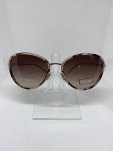 Cole Haan CH7065 265 Womens Sunglasses Blush Tortoise Oval 57-16-135 Ti-Flex New - Picture 1 of 7