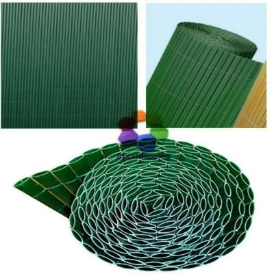 A.CAPALDO Arelle Ombreggiante 3x1 Frangivista Pvc Bamboo Doppia Bambu 300 X 100 Cm Verde