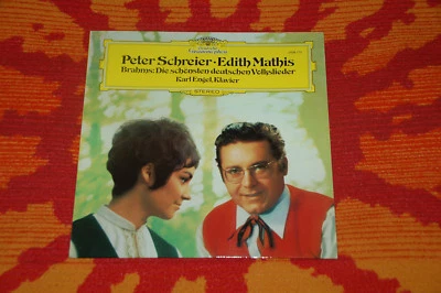 ♫♫♫ Brahms - Deutsche Volkslieder * Schreier/Mathis Karl Engel DG 2536170 WLP♫♫♫ - Bild 1 von 4