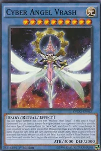 3 X YUGIOH CARD CYBER ANGEL VRASH DPDG-EN013 1ST EDITION - Picture 1 of 1