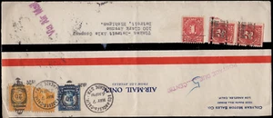 SAVOYSTAMPS - UNITED STATES COVERS - 1928 Postage Due on cover to MI - Picture 1 of 1
