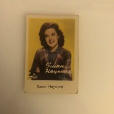 1950s Gum Card Susan Hayward