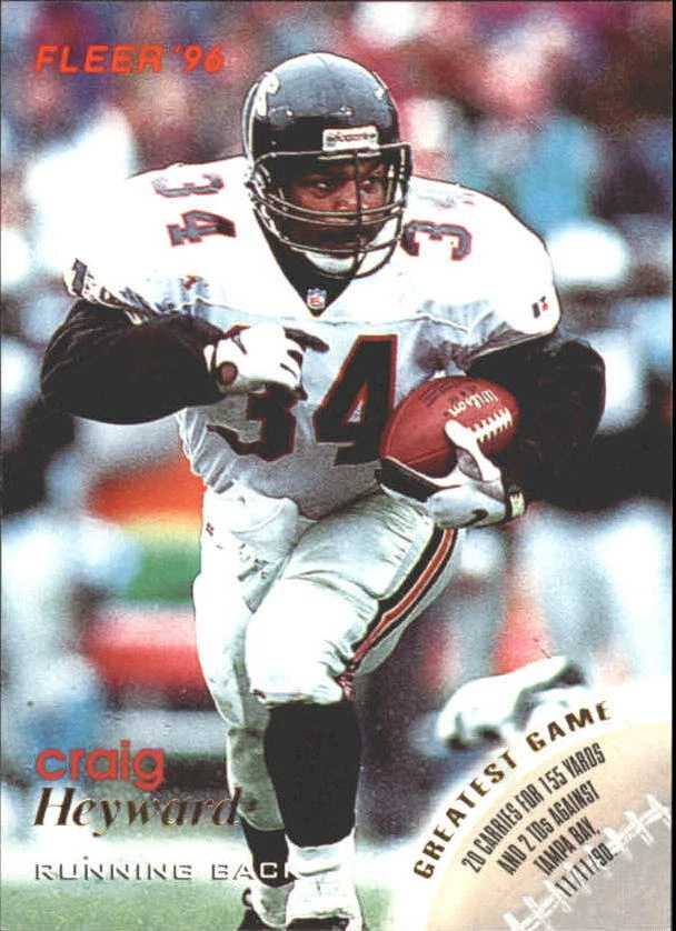 1996 Fleer Football "Main Set" Base Cards - Image 1 of 1