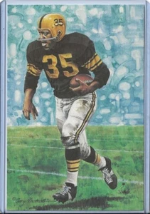 Rare 1990 John Henry Johnson "Artist Proof" Goal Line Art Postcard - Unsigned - Picture 1 of 2