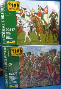 Revell figures1/72 #02576/87 French cavalry plastic 52 figs 1993 MIB oop - Picture 1 of 3