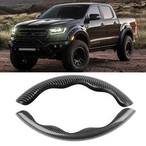 Carbon Fiber Leather Non-Slip 15"Car Steering Wheel Cover For Ford Ranger Pickup - Picture 1 of 8