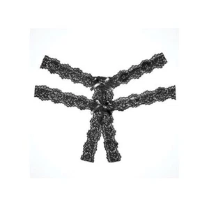 Allure Lingerie Adore Southern Rhapsody ouvert Höschen - Einheitsgröße - schwarz - Bild 1 von 4