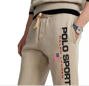 Ralph Lauren Polo Sport Racing Series Classic Fleece Jogger Pants Men's Size XL - Picture 1 of 8