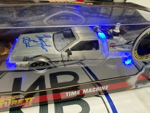 Christopher Lloyd Doc Brown Signed "Back to the Future 2" 1:24 DeLorean BAS COA - Picture 1 of 11