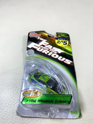 Racing Champions Fast & The Furious 1995 Mitsubishi Eclipse 1:64 Series 1 - Image 1 of 4