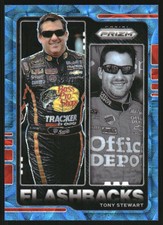 2021 Panini Prizm Prizms Carolina Blue Scope #80 Tony Stewart FB /99