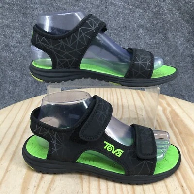 Sandalias Teva Juveniles 5 Mareas Piscina Slingback Negro Verde Confort Puntera Abierta 110278J Foto 1 de 4