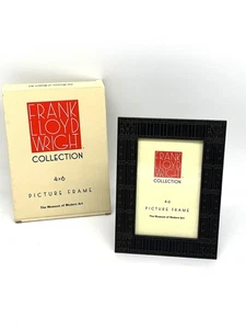 Frank Lloyd Wright 6 x 4 Metal Picture Frame Brand New Museum of Modern Art - Picture 1 of 6