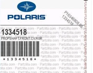 Polaris Ranger XP 1000 NS 23 Drive Shaft Front 1334518 Carrier Bearing NEW OEM - Bild 1 von 1