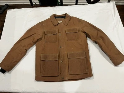 Chaqueta forrada con edredón de lona encerada Sperry Fidelity talla M Hecha en EE. UU. Foto 1 de 4