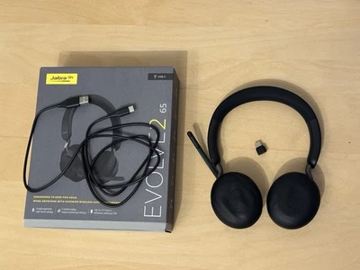 Jabra Evolve2 65 Wireless PC Headset USB-C (265999-989-899) *NEUWERTIG* - Bild 1 von 4