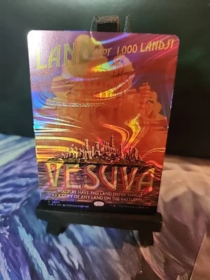 Vesuva ✨️Halo Foil✨️ Encyclopedia Of Magic Secret Lair MtG - Image 1 of 4