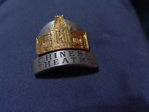 SELTENES Souvenir Sammlerstück chinesisches Theater Emblem "Hervorragend" echtes Zinn USA - Bild 1 von 4