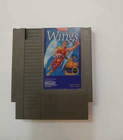 Vintage Legendary Wings Nintendo NES Video Game Cartridge Capcom Made in Japan