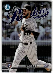 2017 Bowman David Dahl Rookie of the Year Favorites #ROYF-8 - Picture 1 of 2