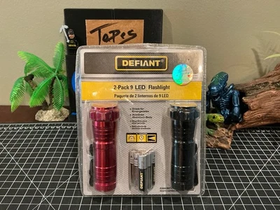 Pack de 2 linternas LED DEFIANT 📦 Foto 1 de 2