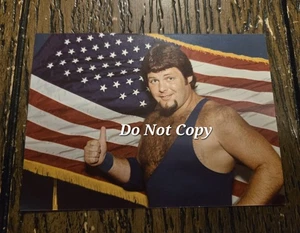 Jerry Lawler 3,5 x 5 Foto Memphis Wrestling Original Photo. Gimmick Tisch - Bild 1 von 2