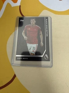 Topps Premier League 2026 Chris Wood Black Edge Edition BE 37 - Picture 1 of 2