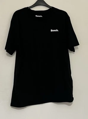 Bench Black Cotton T-Shirt Size L - Image 1 of 4