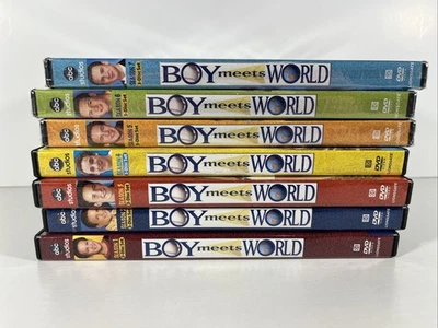 Boy Meets World Complete Series DVD lot Seasons 1-7 (5,6,7 Are New) Foto 1 de 3