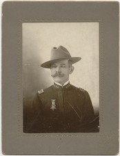 PHOTO & CALLING CARD ~ OHIO GAR DEPT COMMANDER ~47th 192nd Pa. Inf & USV