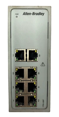 ALLEN BRADLEY STRATIX 2000 1783-US8T UNMANAGED ETHERNET SWITCH - Image 1 of 4