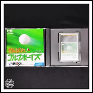TurboGrafx-16 Ganbare! Golf Jungen Viel Erfolg! Golf Boys がんばれ! ゴルフボーイズ PC ENGINE - Bild 1 von 1