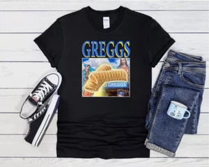 Greggs Sausage Roll Fathers Day Men Women Unisex T Shirt Baseball, All Size - Picture 1 of 4