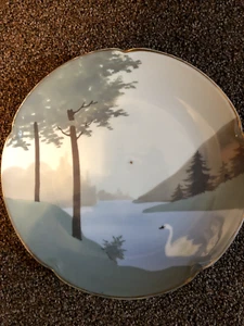 9" Germany Swan Plate - Picture 1 of 2