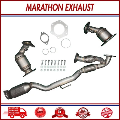 All Three Catalytic Converter Set for 2008-2019 Nissan Murano 3.5L In Stock  - Image 1 of 4