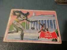 1966 Batman Card #17A Link to Lincoln