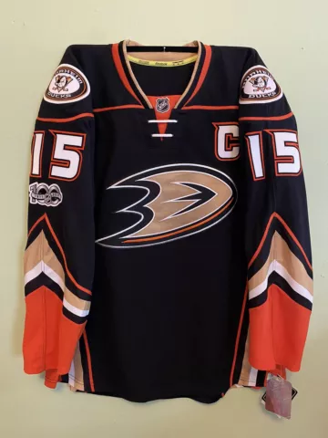 Ryan Getzlaf Authentic Anaheim Ducks 2016-17 Jersey Reebok 56 Cover