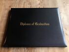 Diploma of Graduation Cover Black Hardcover BRAND NEW UNUSED