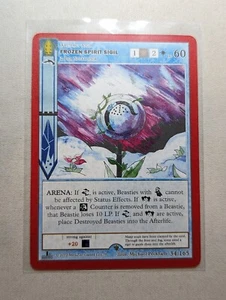 Metazoo TCG Wilderness 1st Edition Frozen Spirit Sigil Reverse Holo 34/165 - Picture 1 of 1