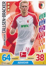 Topps Match Attax 17/18 - 6 - Jan-Ginger Calsen-Bracker