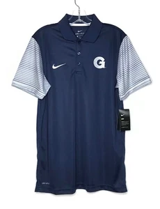 Nike Dri Fit Georgetown University Hoyas Entrenadores Clásicos Polo Para Hombres M Azul - Imagen 1 de 12