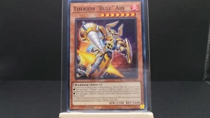 Yu-Gi-Oh! TCG Dimension Force 1st Edition Therion " Bull " Ain - Common - Picture 1 of 2