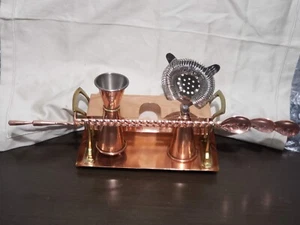 Copper Bar Tools and Stand - Picture 1 of 24