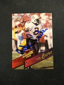 1995 Superior Pix Ontiwaun Carter RC Auto 4542/6500 Arizona Wildcats - Picture 1 of 3