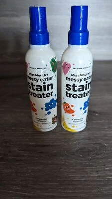 Pack of 2 Miss Mouths Messy Eater Stain Treater Hate Stains